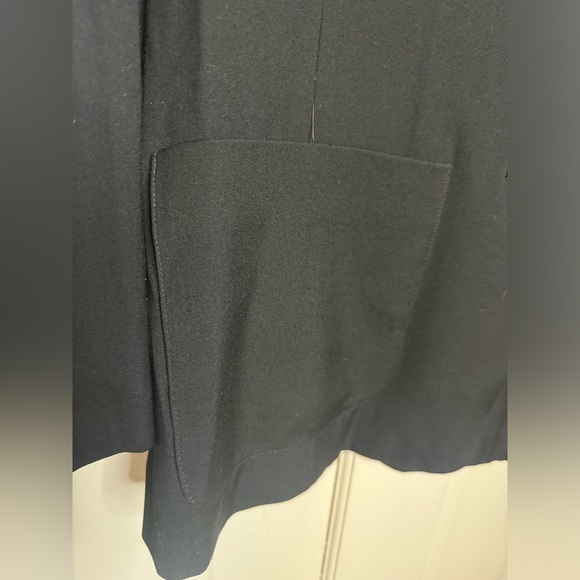 Gap Wool Blend Lined Black Blazer Size 4 Oversized - Picture 7 of 10